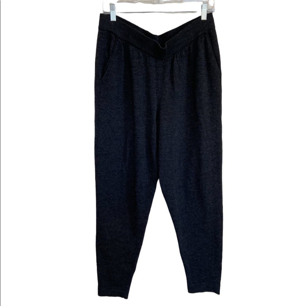 Eileen Fisher Wool Jersey Pleated Pant